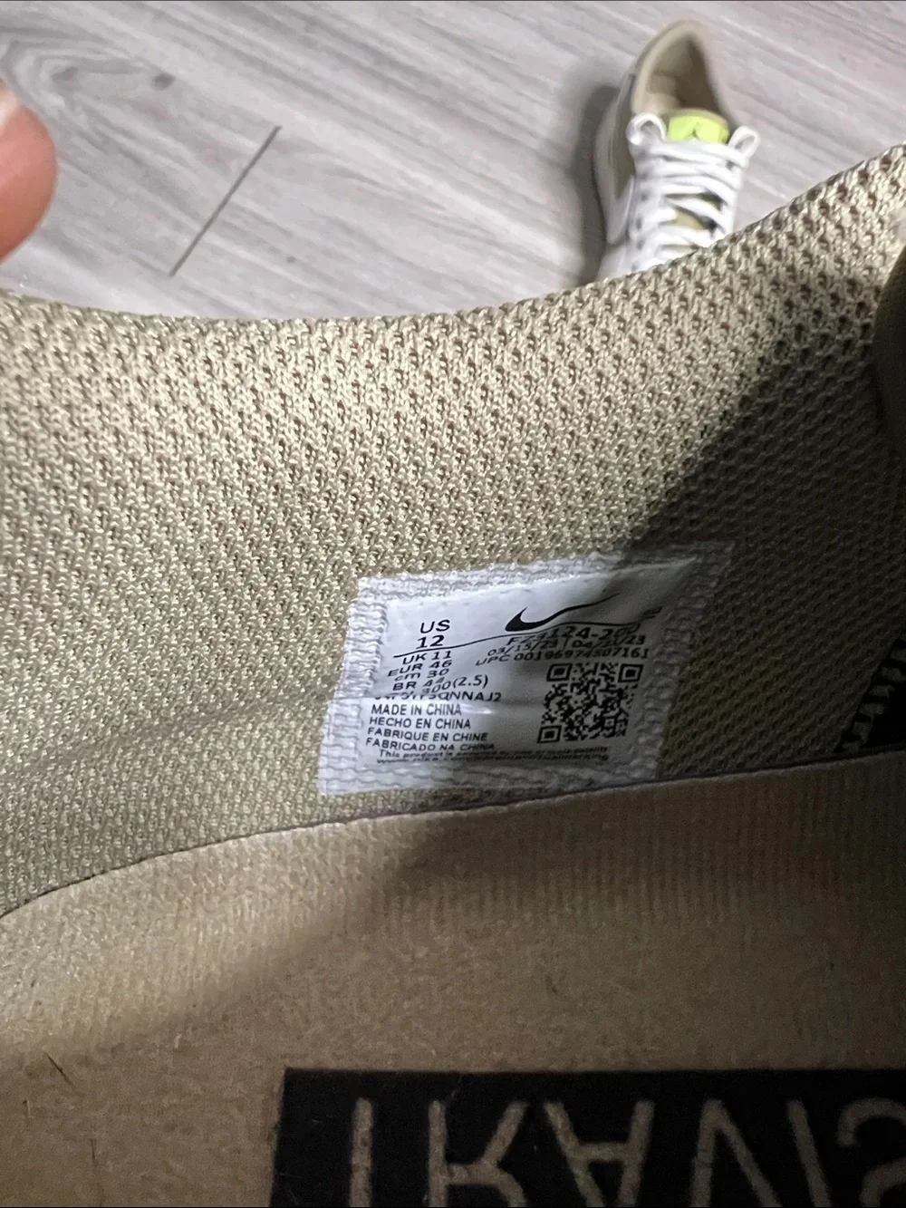 Air Jordan 1 Retro Low Golf Travis Neutral Olive (12)